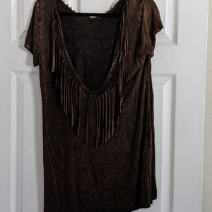 T party t shirt western style